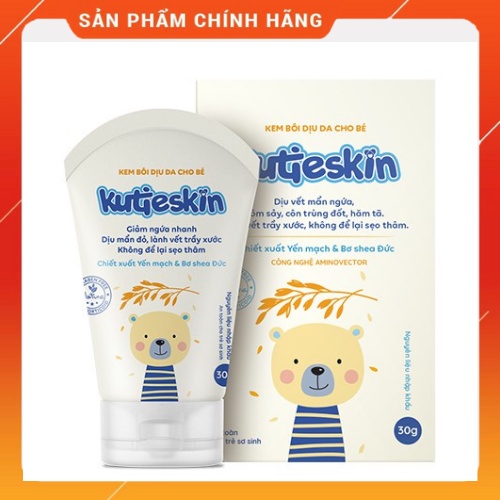 Kem Bôi Dịu Da, Mẩn Ngứa KUTIESKIN Giành Cho Da Bé Bị Muỗi Đốt Côn Trùng