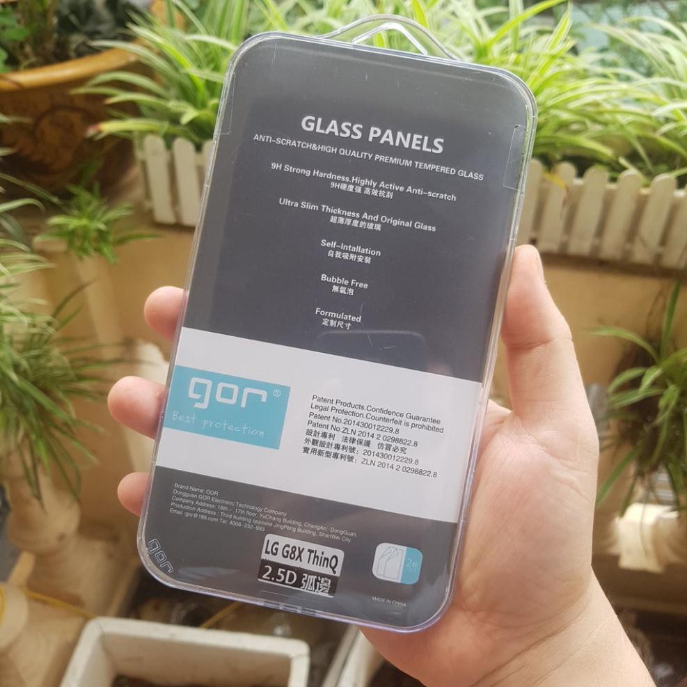 Kính cường lực cao cấp chống bám vân tay GOR ( 2 miếng Full Box)