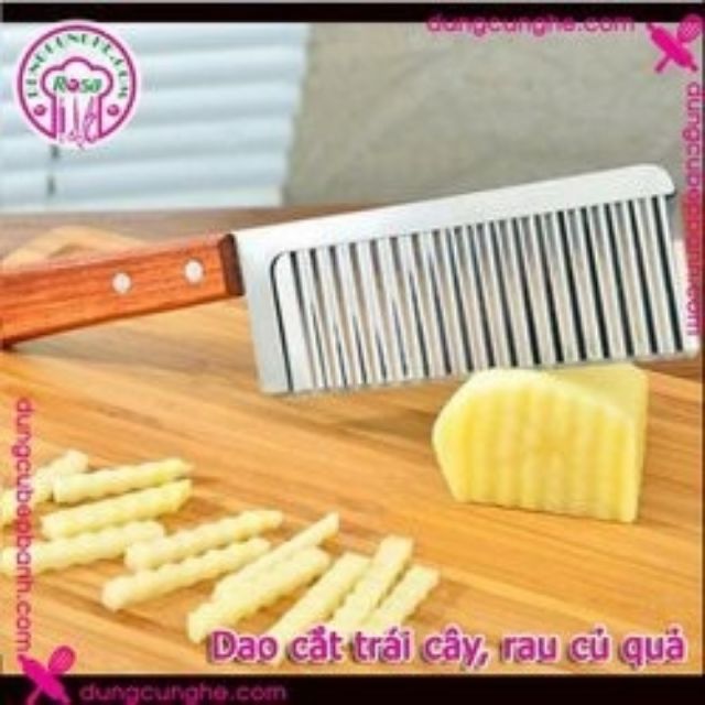 Dao cắt lát, tạo sóng củ quả inox MUMAREN