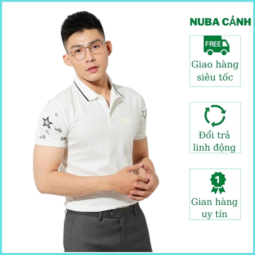 Áo thun nam nữ cổ bẻ cao cấp, ao phông chất vải polo, thấm hút mồ hôi 70 TAKA