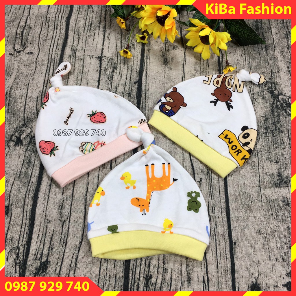 Mũ, nón sơ sinh chất nỉ cao cấp cho bé  MSS - TK060