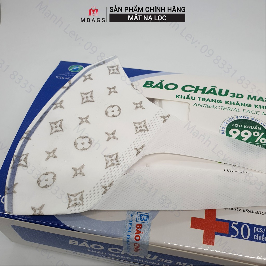 Khẩu Trang 3D Mask Bảo Châu Công Nghệ Dập Nhật Bản  - Hàng Chính Hãng