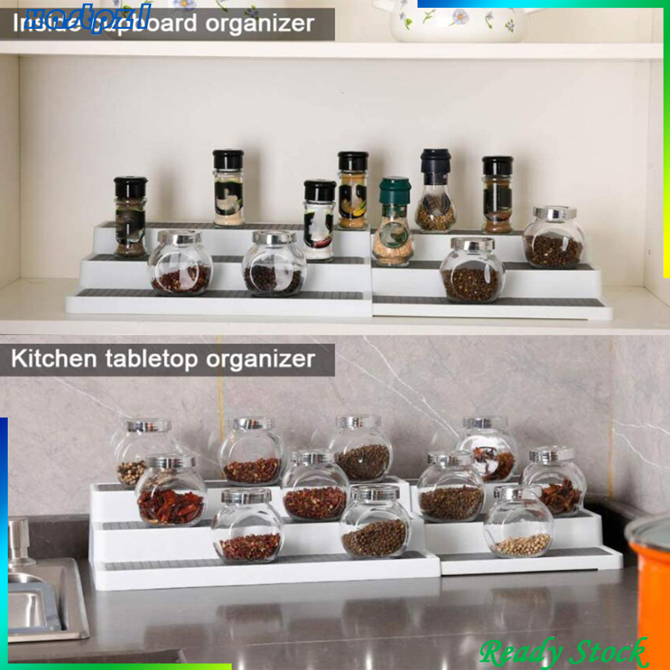 Giá Đựng Gia Vị 3 Tầng Tiện Lợi Cho Nhà Bếp