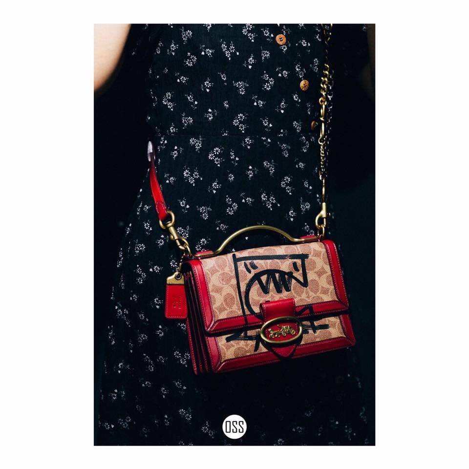 TÚI C0ACH___RILEY TOP HANDLE 22 code : f76017