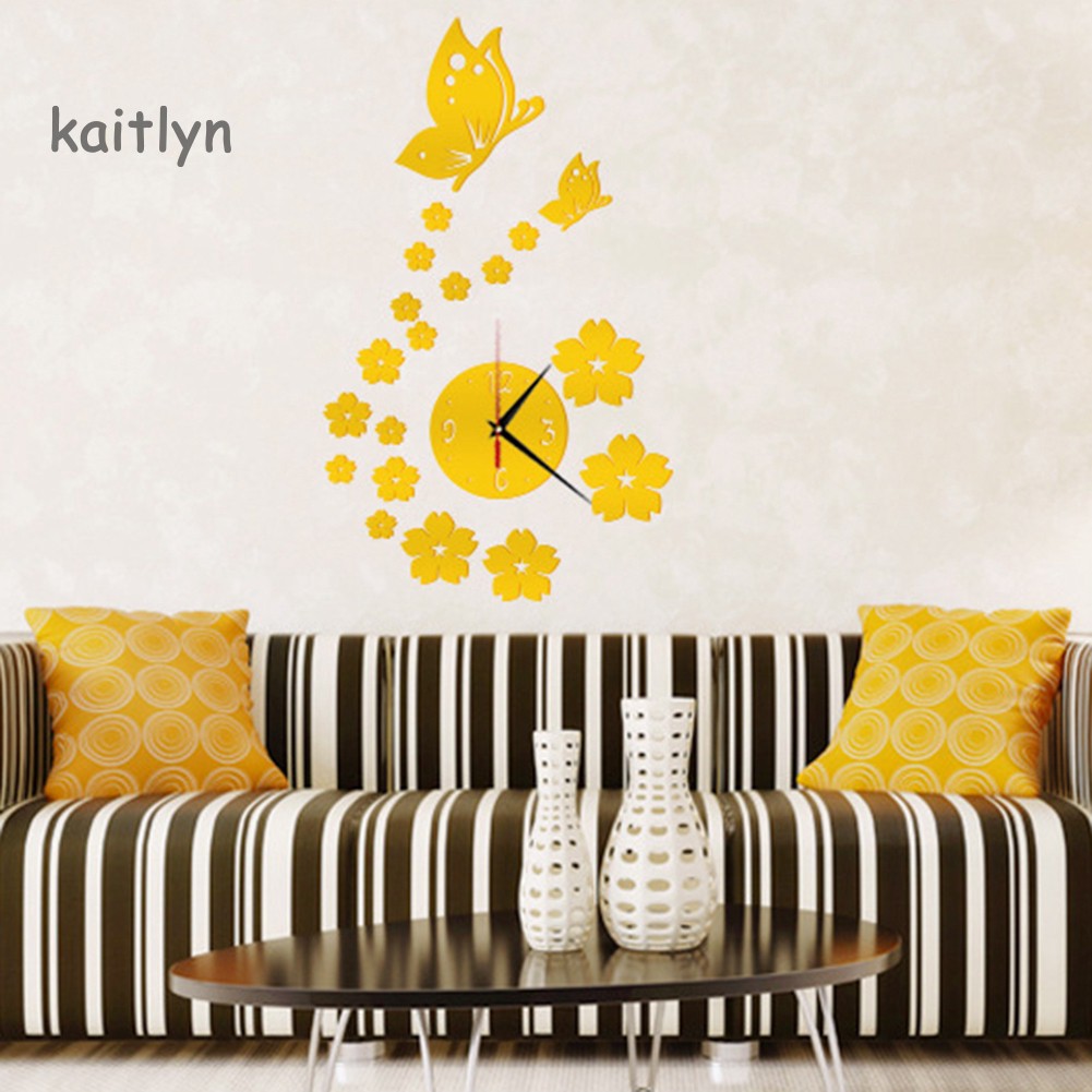 Sticker dán tường hình bươm bướm 3D dùng trang trí nhà cửa