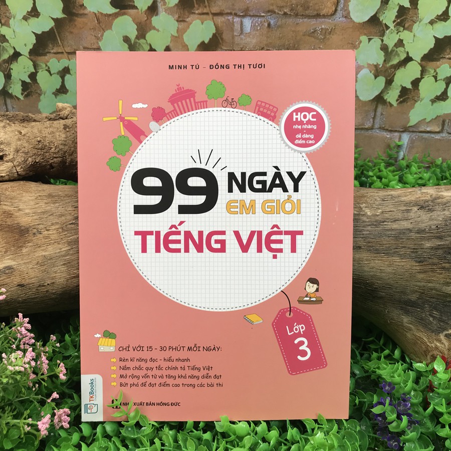 Sách - 99 Ngày Em Giỏi Toán, Tiếng Việt, Tiếng Anh - Lớp 3 (Combo, lẻ tùy chọn)