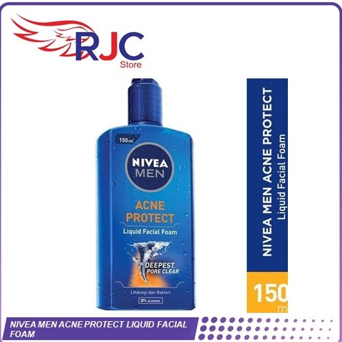 (Hàng Mới Về) Sữa Rửa Mặt Tạo Bọt Nivea Trị Mụn Cho Nam 150ml