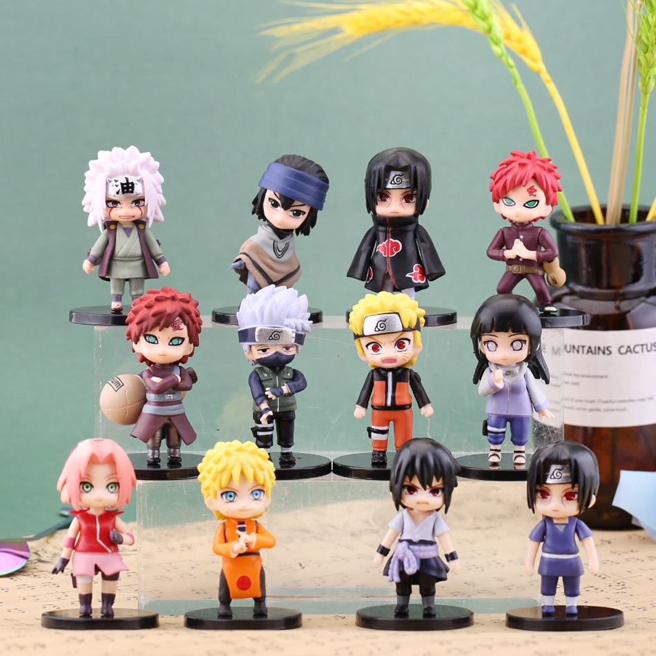 Mô Hình Nhân Vật Naruto Sasuke Kakasi I Love Romania Set 24 Mô Hình Đồ Chơi Nhân Vật Hatake Kakashi Trong Phim Hoạt Hình Naruto Bằng PVC