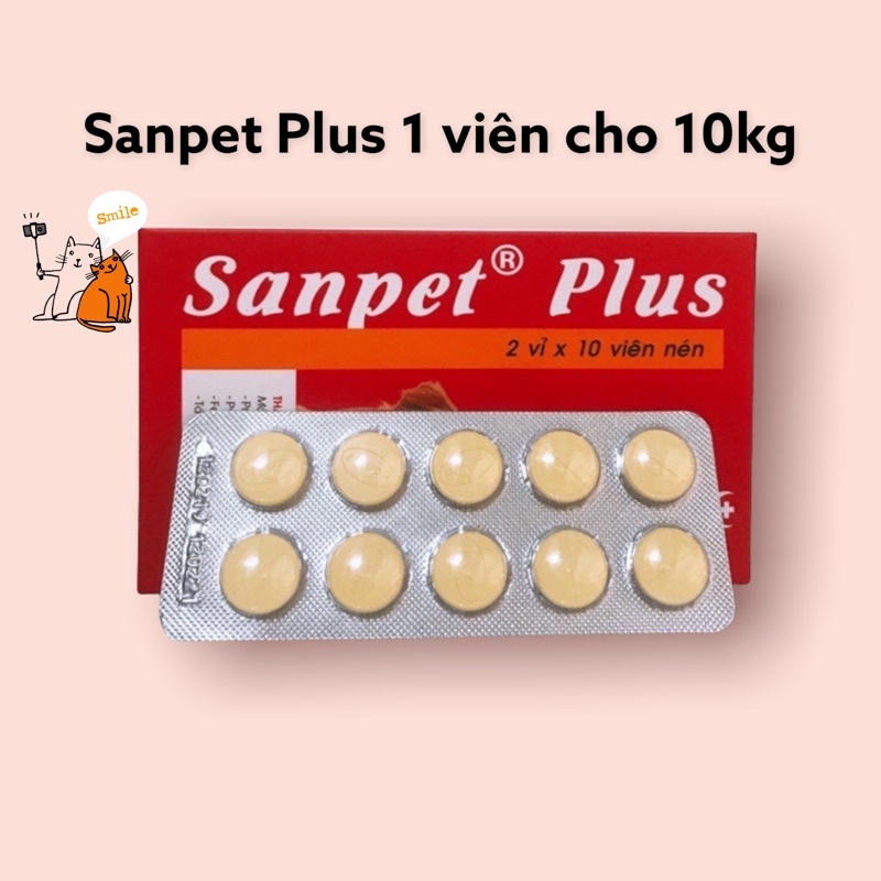 1 VIÊN S A N PET PLUS