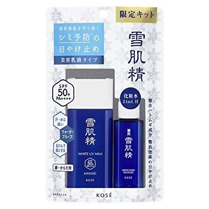 Kem chống nắng Kose Sekkisei White UV Milk Gel trắng da diệt khuẩn bảo vệ da khỏi tác nhân oxy hoá