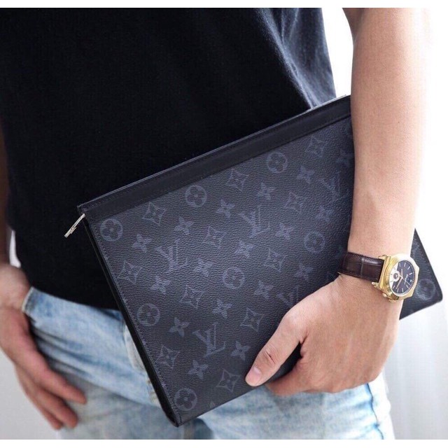 Ví Cầm Tay Clutch Nam ❤️ FREESHIP❤️ Chất Da Đẹp Vô Cùng Sành Điệu Tạo Style Sang Chảnh Hàng Xuất Khẩu Có ảnh Thật