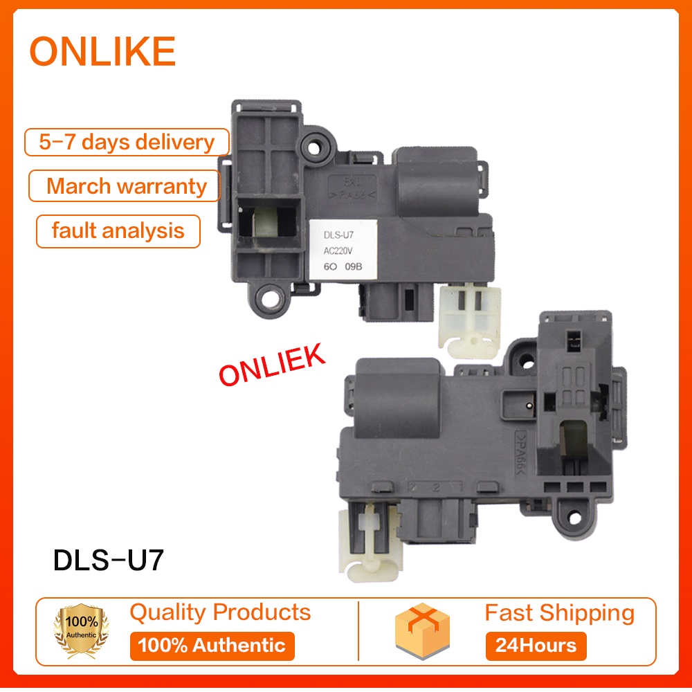 Da Tido Rongji Sanyo Máy giặt trống Whirlpool DLS-U7 DLS-U8 khóa cửa công tắc Mla1