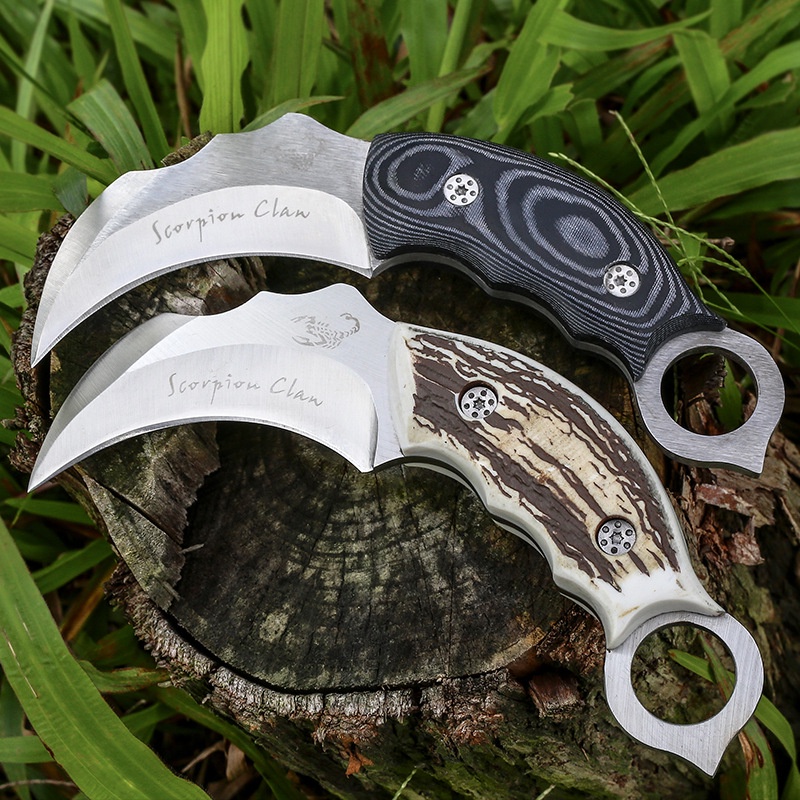 Dao Karambit Scorpion Clan Có Bao Da Cao Cấp, Dao Phượt Du Lịch Tiện Lợi