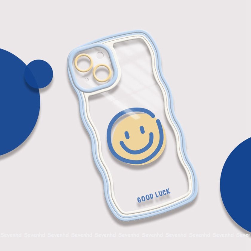 Ốp Điện Thoại Mềm Họa Tiết Mặt Cười Graffiti Đơn Giản Cho iPhone 14 13 12 11 Pro Max Xs Max Xr X 7 8 6 6s Plus