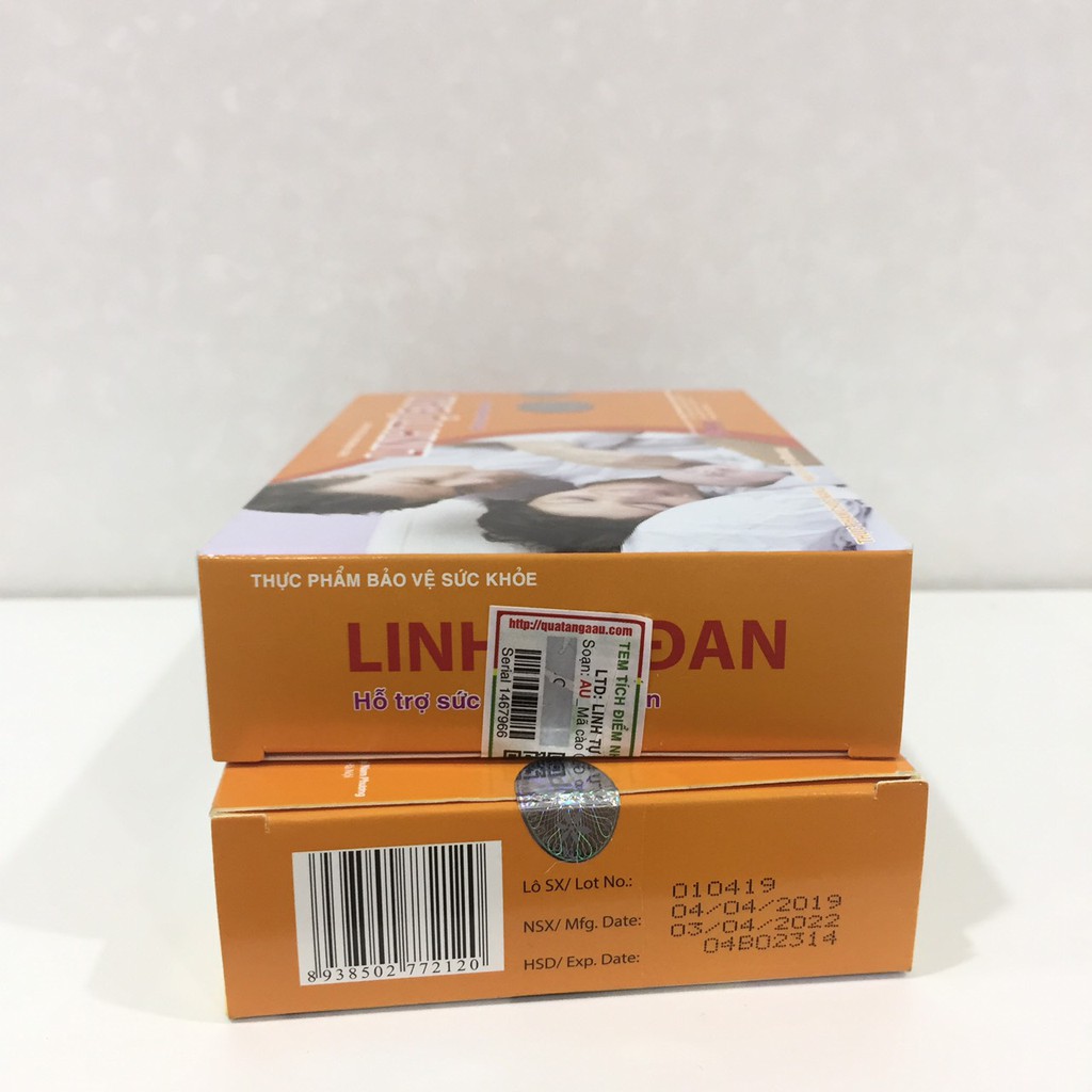 Linh Tự Đan Hộp 3 vỉ x 10 viên