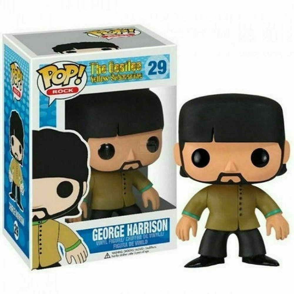 Funko Pop Mô Hình Nhân Vật John Lennon Paul McCartney George Harrison Ringo Starr Blue Meanie 27 28 29 30 31