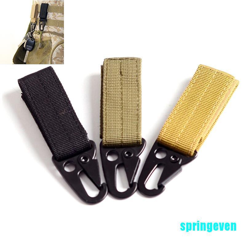 [springeven] Olecranon Bộ Móc Khóa Balo Nylon Sinh Tồn