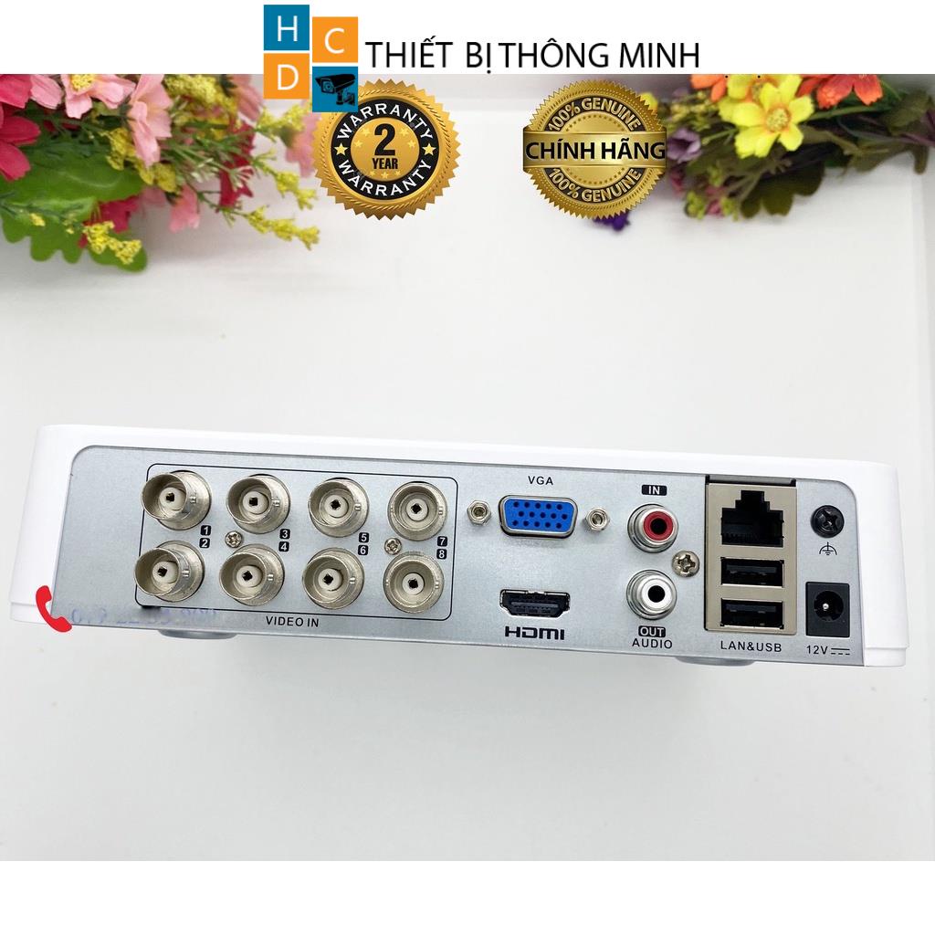 Đầu ghi Hikvision 7108HGHI - F1/N 8 kênh 1080 lite hàng chính hãng bảo hành 24 tháng