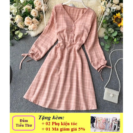 Đầm đơn giản 🎁FREESHIP🎁 Giảm 10k Khi Nhập [DAMTT10K] - Có Sẵn - Hàng Nhập Trực Tiếp Quảng Châu