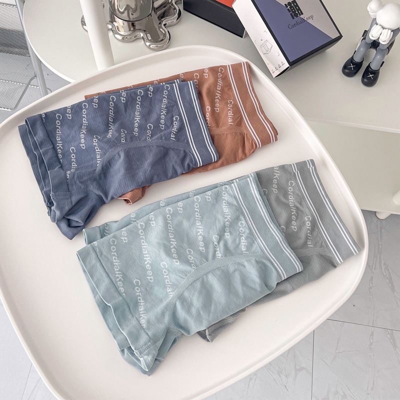 Quần lót boxer thể thao thoáng khí thời trang dành cho nam