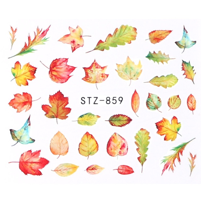 Nhãn dán trang trí móng tay phong cách halloween 2021 xinh xắn