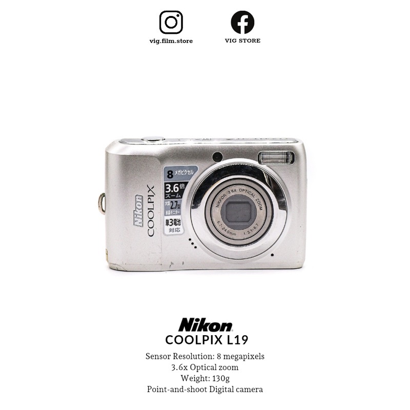 MÁY ẢNH NIKON COOLPIX L19