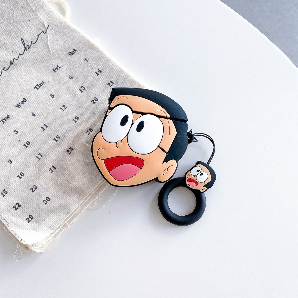 Case AirPods Vỏ Bọc Tai Nghe AirPods 1/2 hoạt hình Doreamon - Minh An Saigon