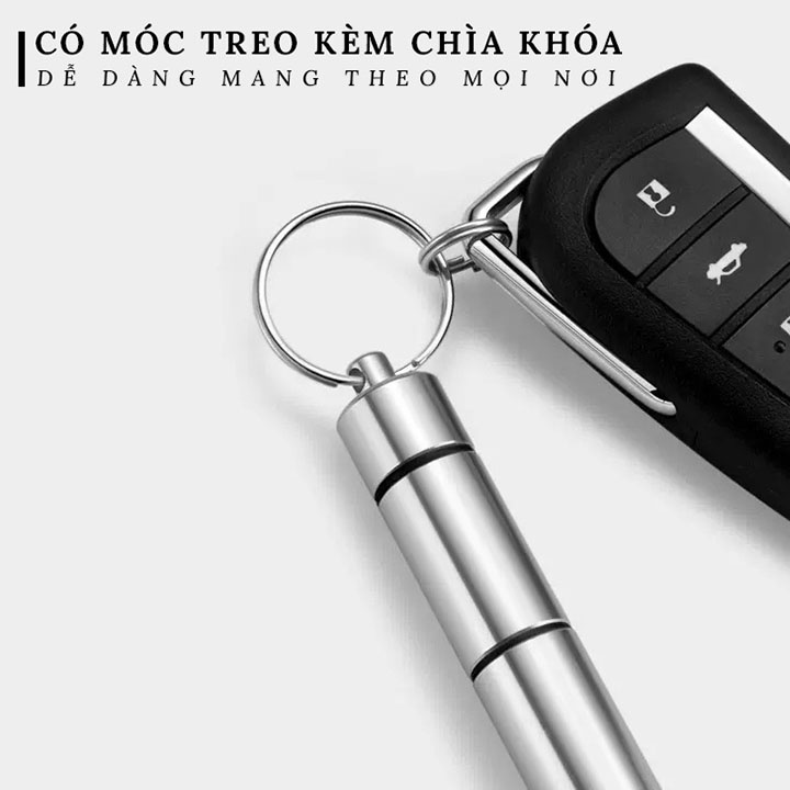 Bộ dụng cụ lấy dáy tai inox 6 món - Bộ lấy ráy tai thép không rỉ 6 món