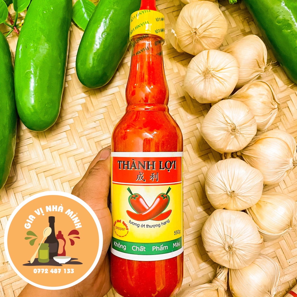 TƯƠNG ỚT THÀNH LỢI (CHÂU ĐỐC) SIÊU CAY- CHAI 550ML