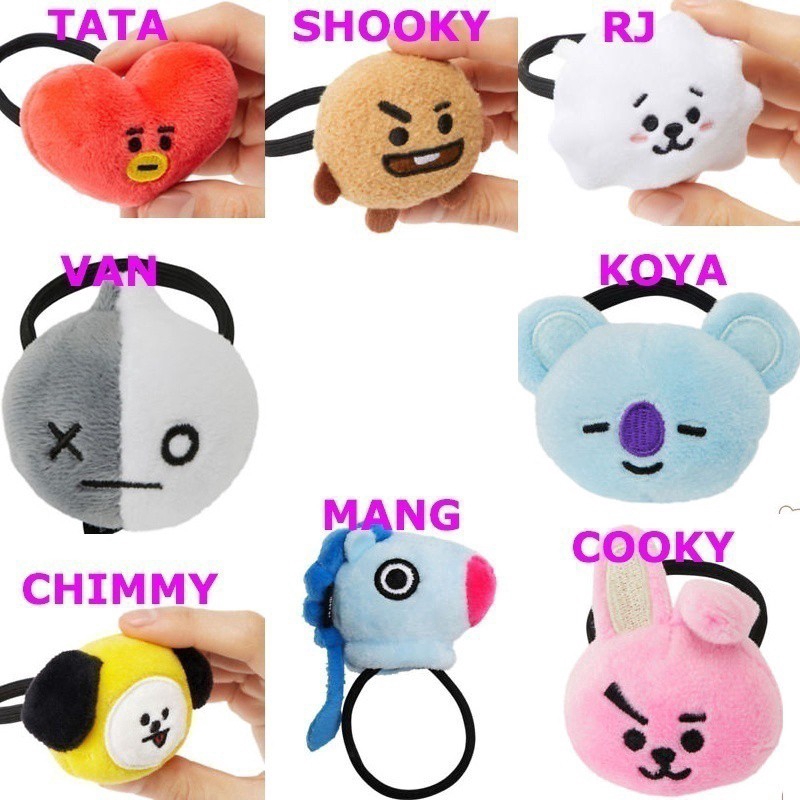 Kẹp Tóc BT21 Phong Cách Kpop BTS