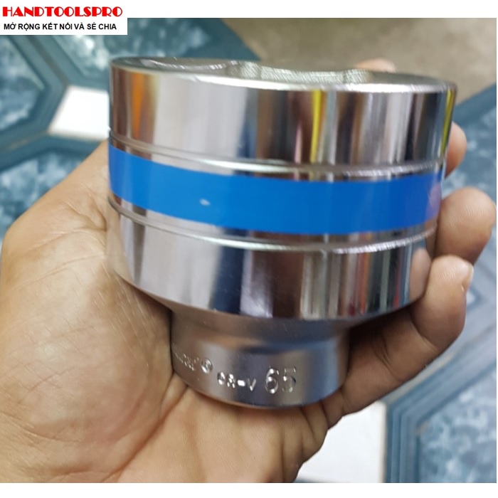 Đầu tuýp thép CRV 3/4 " đủ size từ 17-65mm  ngắn 6 cạnh STANDARD