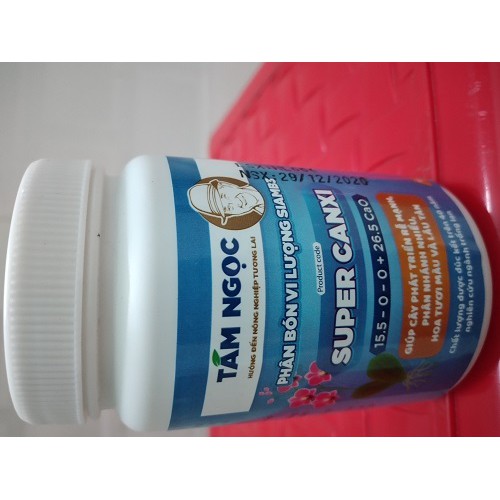 Phân bón vi lượng SUPER CANXI  - chai 100 gram