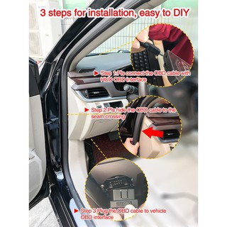 1 Piece Car HUD Digital Head Up Display Speedometer Speed Warning Systems