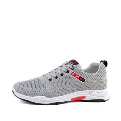 Giày thể thao sneakers nam - sport ABU đen và ghi | BigBuy360 - bigbuy360.vn