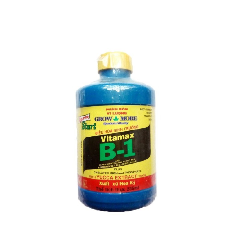 Phân bón lá Vitamin B1 Điều hòa sinh trưởng - Giúp bộ rễ phát triển mạnh 235ml