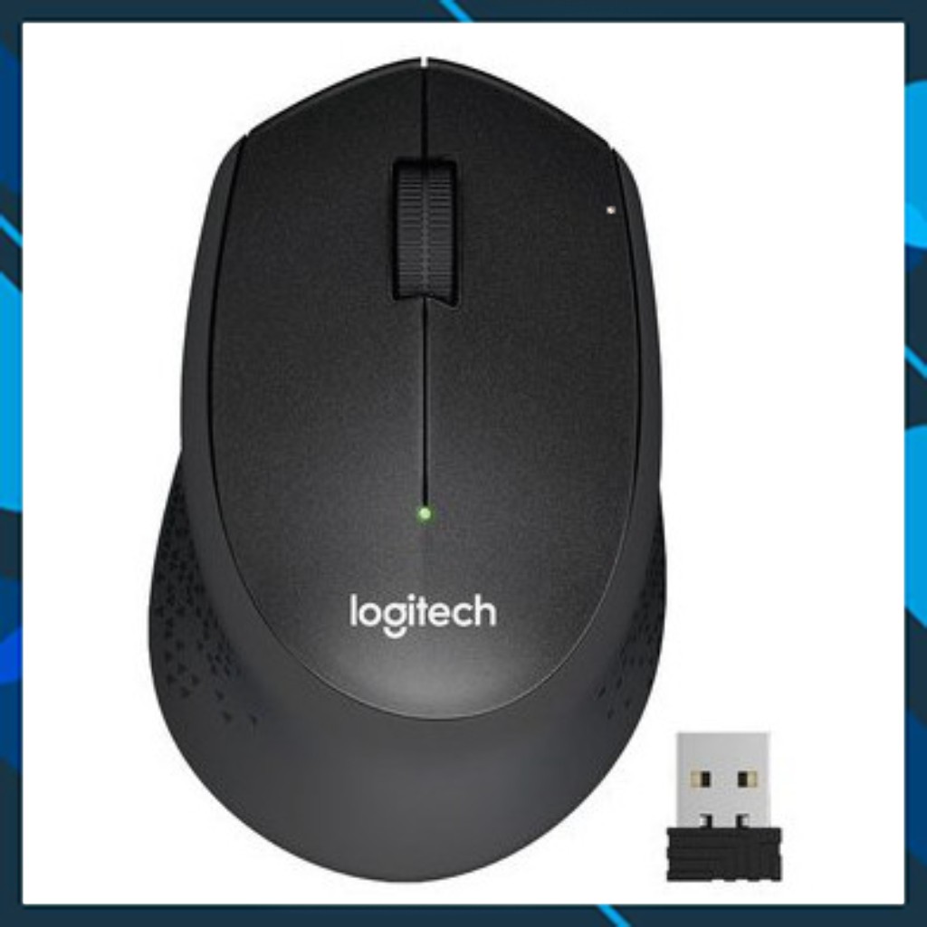 Chuột không dây M330 (Xả Kho) Chuột logitech giá rẻ với USB nhận tín hiệu 2.4GHz dùng trong nhà.CM5 .n