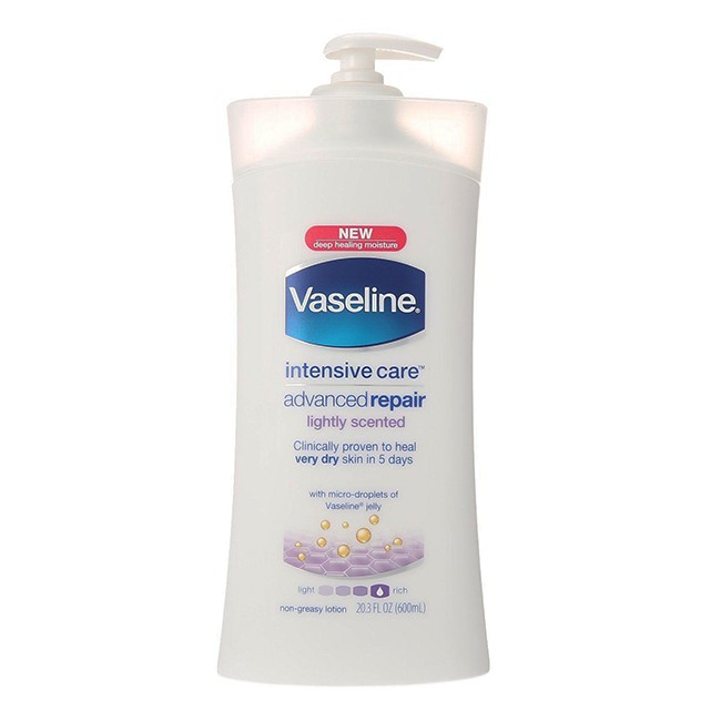 Sữa dưỡng thể Vaseline Advanced Repair - Mỹ - 725ml