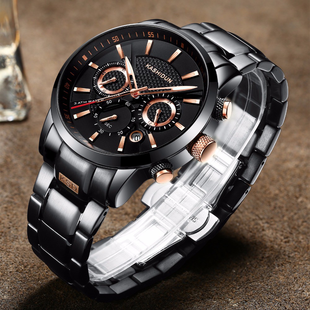 Đồng Hồ Nam KASHIDUN MANLY - Chạy 6 Kim – Đẳng cấp quý ông | BigBuy360 - bigbuy360.vn