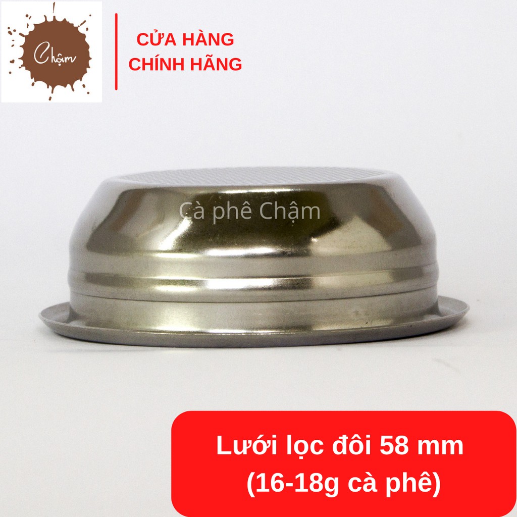 Lưới lọc đôi 58 mm (16-18g cà phê)