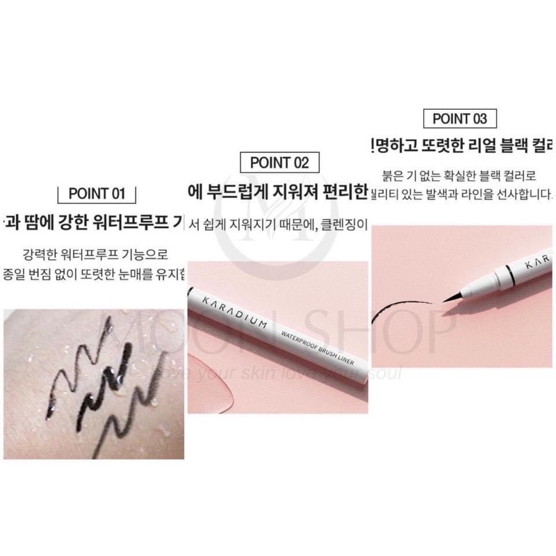 BÚT KẺ MẮT KARADIUM WATERPROOF BLUSH LINER