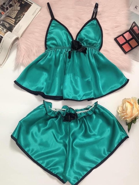 🎀BỘ NGỦ PHI CHẠY VIỀN CÓ MÚT NGỰC🎀 | BigBuy360 - bigbuy360.vn