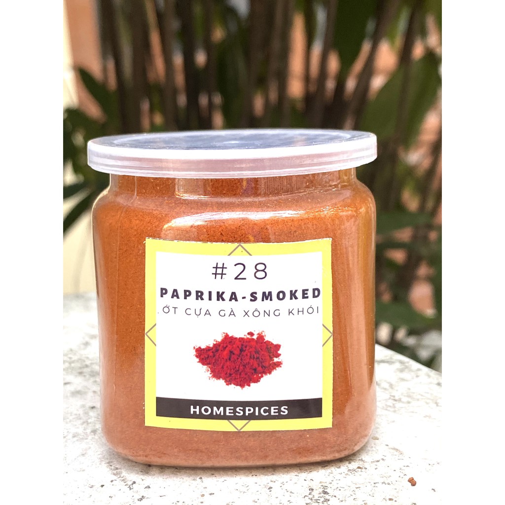 Bột Ớt cựa gà xông khói Không Cay-Smoked Paprika (MUA 1 SẢN PHẨM TẶNG 1 GÓI TRÀ HOA QUẢ)