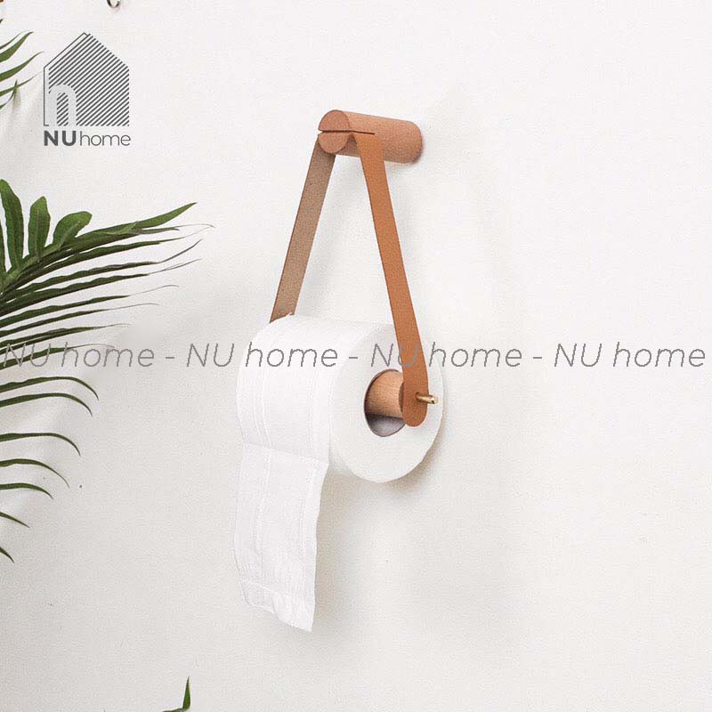 nuhome.vn | Móc treo giấy vệ sinh – Taro, được thiết kế mộc mạc và đơn giản với chất liệu gỗ tự nhiên cao cấp