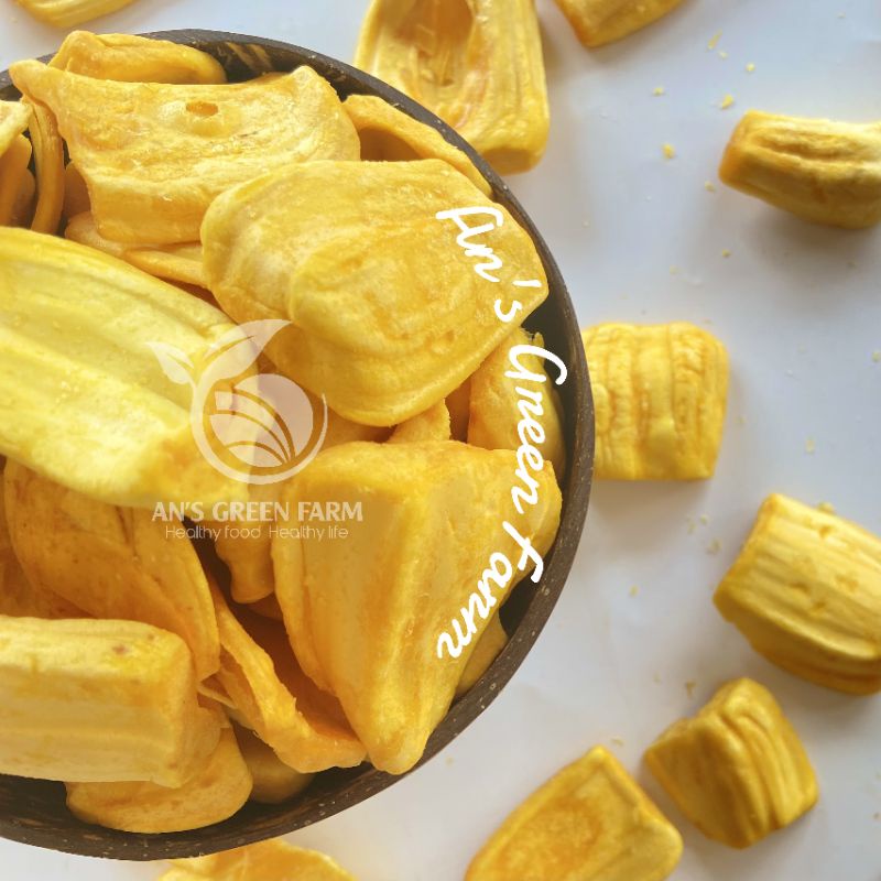 Mít Sấy Mộc Thơm Ngon Giòn Tan 250gr (Hàng Xuất Khẩu Nguyên Miếng) - An’s Green Farm