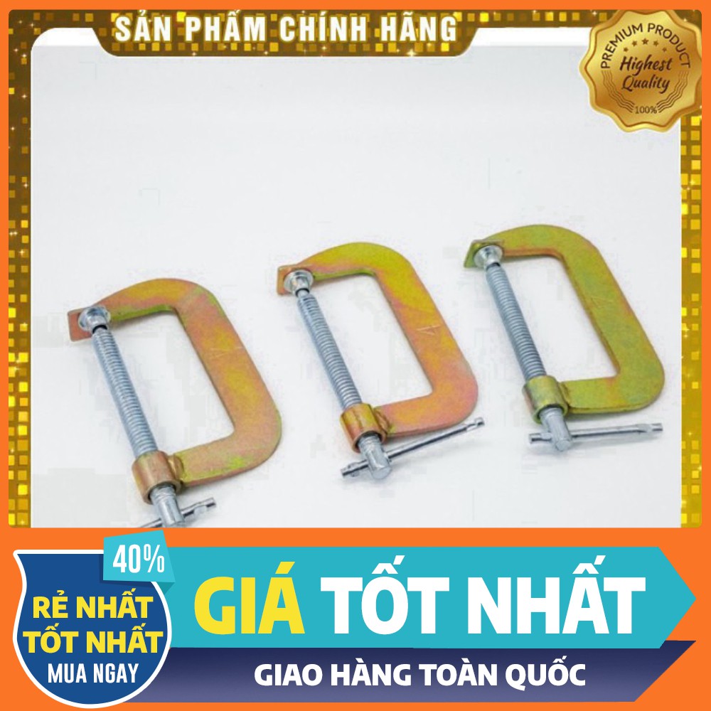 [ HÀNG CHÍNH HÃNG - GIÁ TỐT NHẤT ] Kẹp Chữ C , Cảo Chữ C 3in