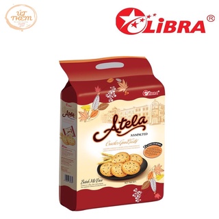 Bánh Quy Mè Đen Atela Libra Hương Vừng Sesame Cracker