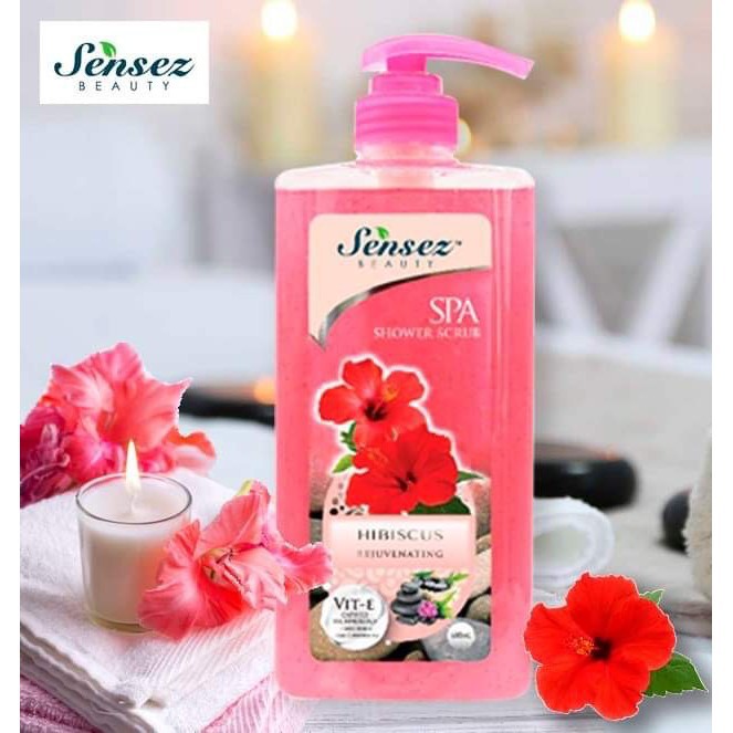  SỮA TẮM DƯỠNG ẨM, GIÚP DA MỀM MỊN, CÓ HẠT MASSAGE SENSEZ BEAUTY SPA 680ml | BigBuy360 - bigbuy360.vn