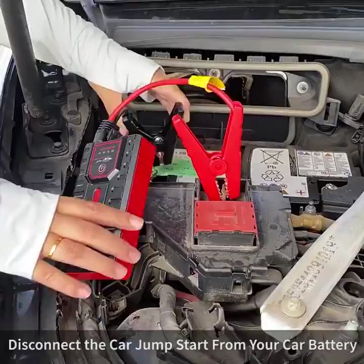 Car Jumper PowerBank Bộ khởi động xe ô tô ngân hàng điện 99800MAh (có máy bơm không khí) | BigBuy360 - bigbuy360.vn