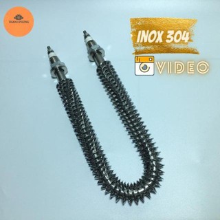 [Rẻ Vô Đich] Điện Trở Sấy Khô Chữ U Thanh Nhiệt Cánh Tản Đốt Nóng 20cm 220V 380V