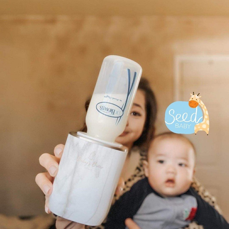 Máy hâm sữa di động BABY'S BREW hàng Mỹ - Bảo hành 12 tháng - Seed Baby